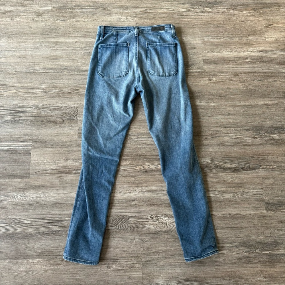 Adriano Goldschmied Anthropologie Retro Stevie Slim Straight Skinny Jeans 27 - Picture 7 of 9